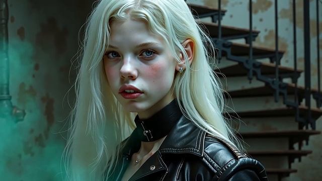 Красивые девушки-вампиры с стиле киберпанк. смотреть онлайн