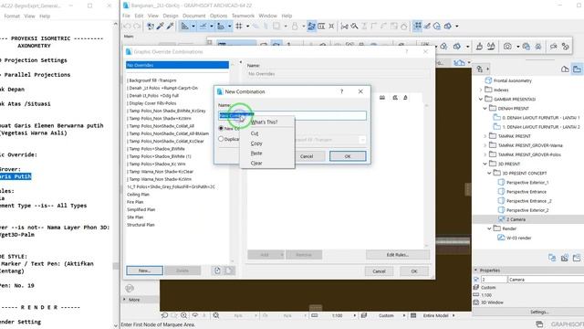TUTORIAL ARCHICAD 22 PEMULA *EPS 2.8 AXONOMETRIC VIEW: MEMBUAT TAMPILAN 2D AXONOMETRI смотреть онлайн