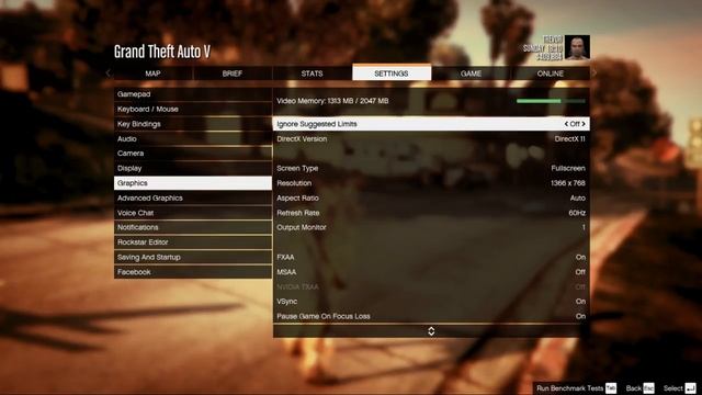 GTA 5 Live On Acer Aspire A515-51g (mx150)