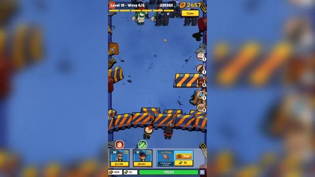 Zombie Idle Defense - ПРОКАЧАЙ ГЕРОЕВ и ОРУЖИЕ чтобы ЗАЩИТИТЬСЯ от ЗОМБИ! # 3