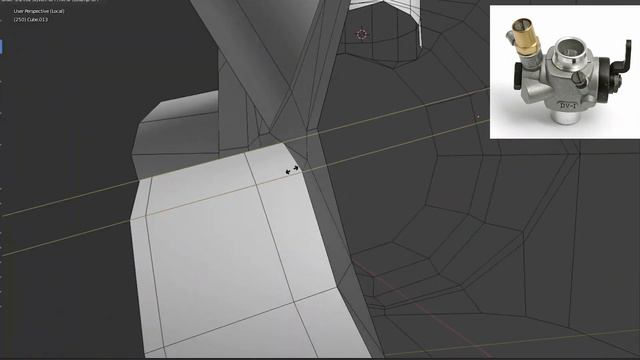 Speed Modeling Hardsurface, Day 10 | Blender Tutorial #017