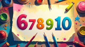 Учим цифры от 1 до 10 с весёлой песенкой! Считаем вместе с малышами | Обучающее видео для детей