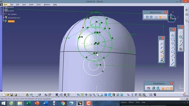 Hướng dẫn sử dụng phần mềm Catia cơ bản - Bài 5 смотреть онлайн