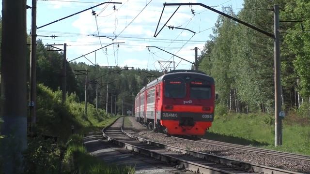 "Комфорт". ЭД4МК-0098 сообщением Нижний Тагил - Качканар смотреть онлайн