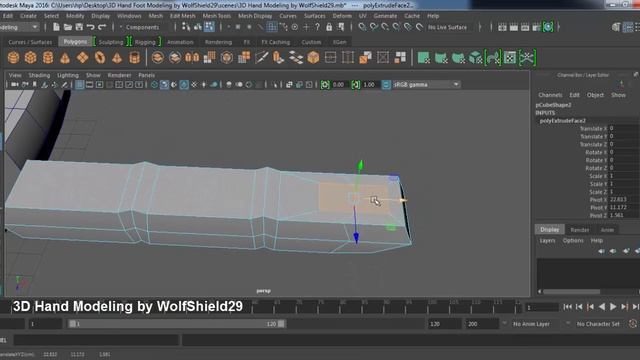 3D Hand Modeling by WolfShield29 смотреть онлайн