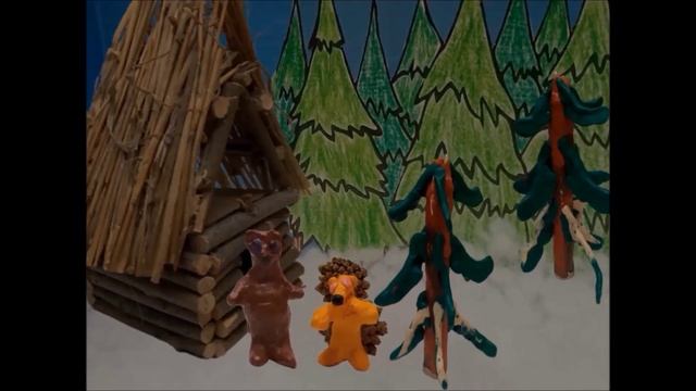 "Как ежик и медвежонок встречали Новый год" смотреть онлайн