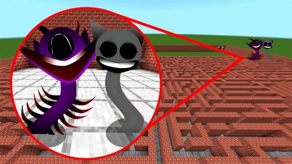 Incredibox Sprunki Durple и Wenda | Minecraft | Incredibox Sprunki