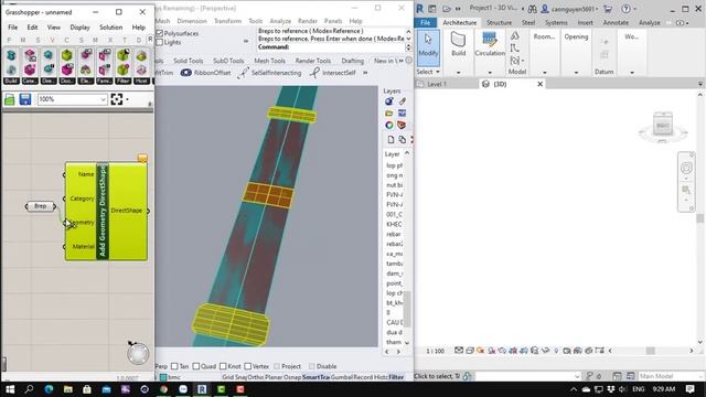 RHINO INSIDE REVIT смотреть онлайн