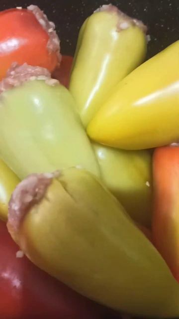 На ужин фаршированные перцы🫑