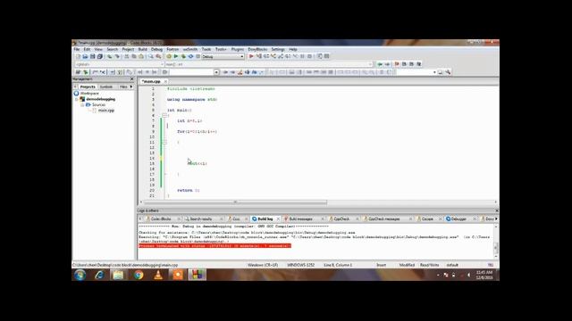 How to debug c/c++ program in CodeBlocks смотреть онлайн