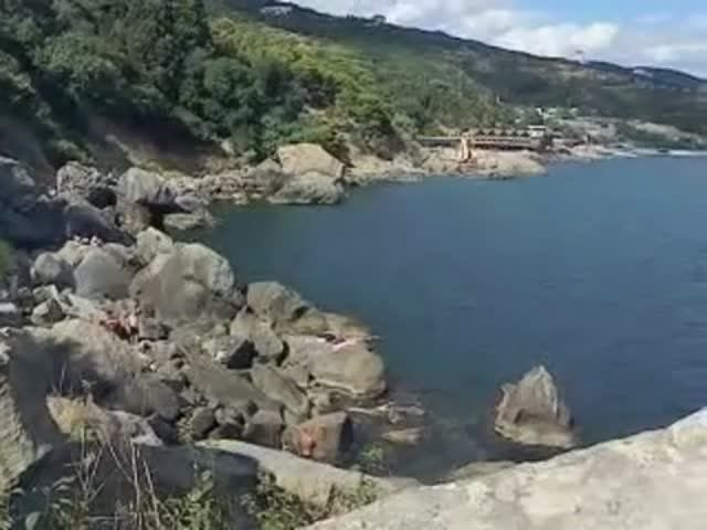 Скала Айвазовского в Алупке смотреть онлайн