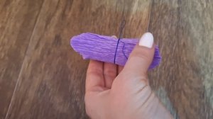 Цветы из гофрированной бумаги