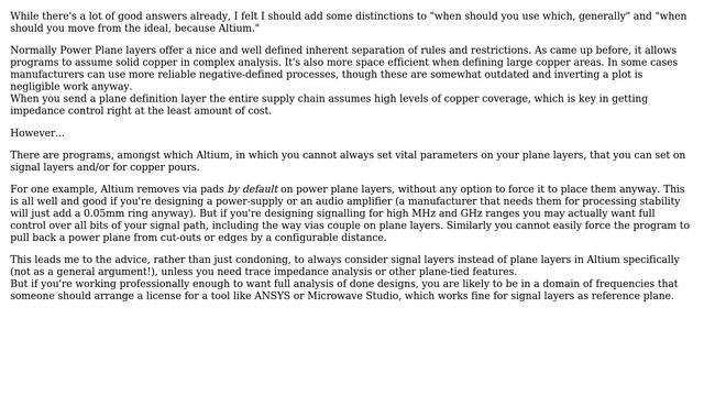 Electronics: Altium Designer, using signal layers as power planes (4 Solutions!!) смотреть онлайн