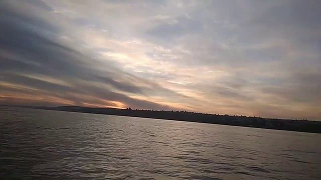Вольск, закат на Волге в октябре 2020 что может быть прекрасней