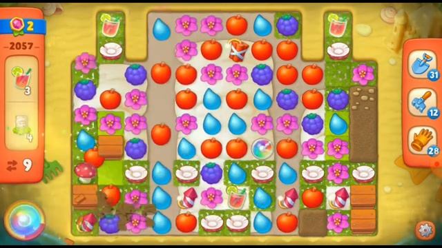 Gardenscapes Level 2057 - No Boosters смотреть онлайн