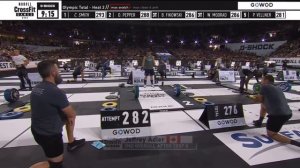 CrossFit Games 2023 - Men’s Event 9(Olympic Total)- Final Heat #crossfit #crossfitgames #Fitness