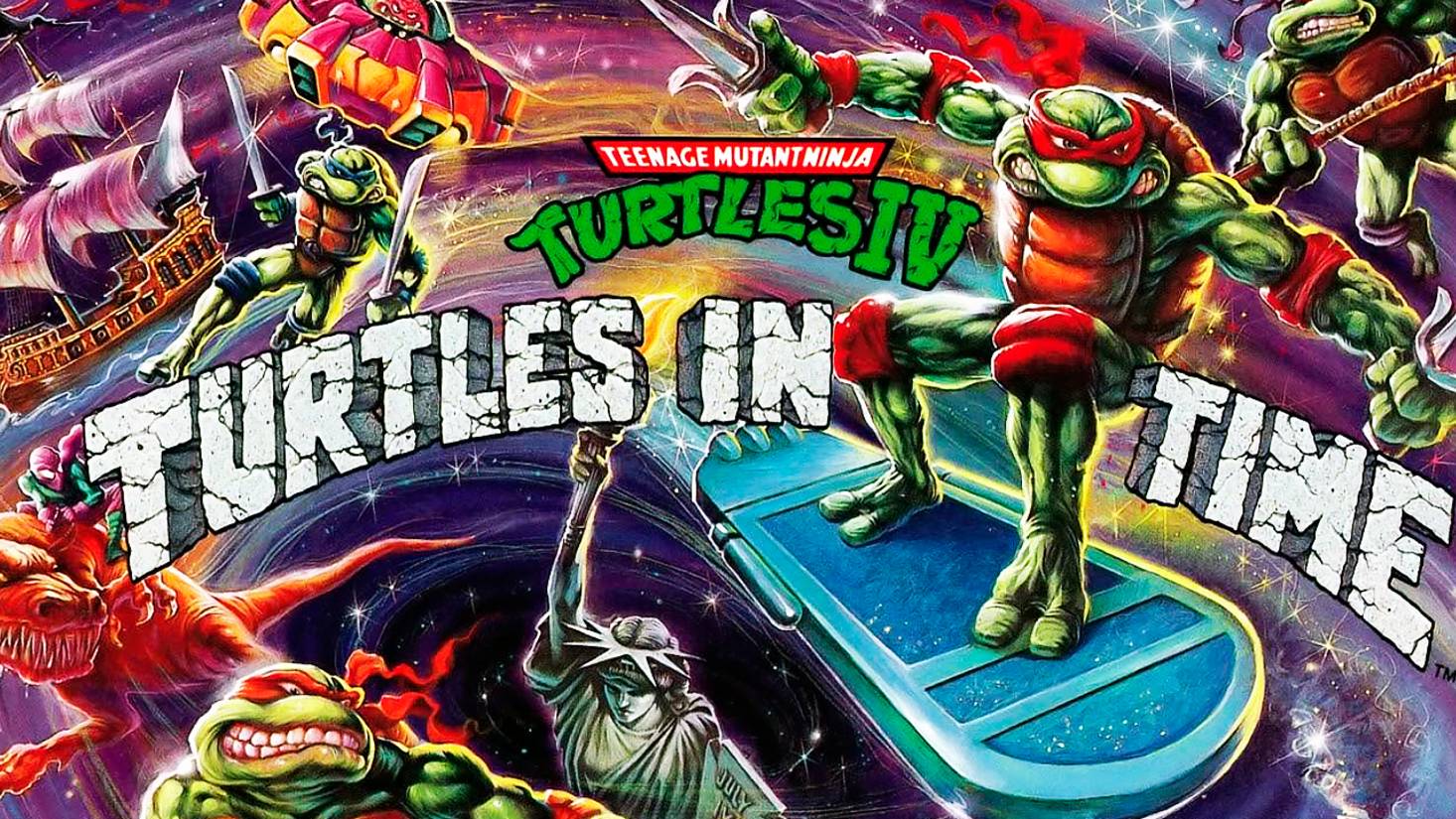 Teenage Mutant Ninja Turtles: Turtles In Time | Полное прохождение на двоих |PS5| Без комментариев