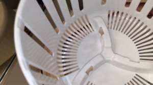 Part-4/4 Mini Folding Washing Machine-How to Remove Dryer Basket; use Lid as Washboard