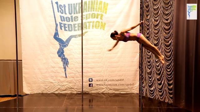 Всеукраинский чемпионат Лучшая Школа Украины Pole dance 2015" Казанцева Дарья - Студия «Pole Flying смотреть онлайн