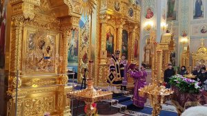 Торжество Православия - молебен. Диакон о.Алексий (Алексей Висков).