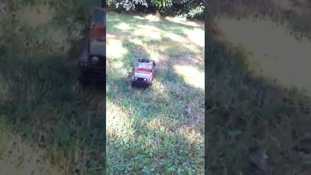 Vintage RC Car Golden Eagle Jeep 80's Taiyo Dickie смотреть онлайн