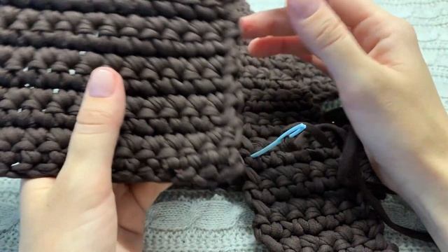 Простейшая в вязании сумка из Pinterest/ The Simplest Knitting Bag From Pinterest