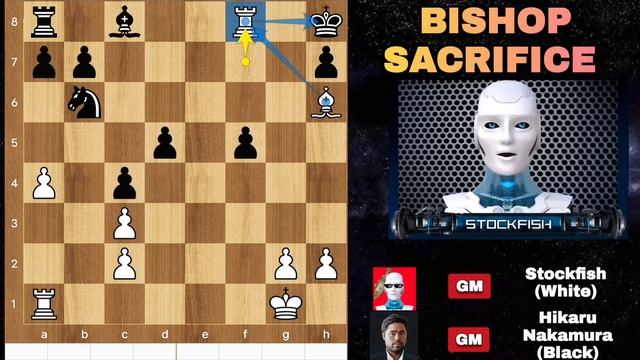 Stockfish (4K Elo) Sacrificed His Bishop In The Opening Against Hikaru Nakamura | Chess | Hikaru