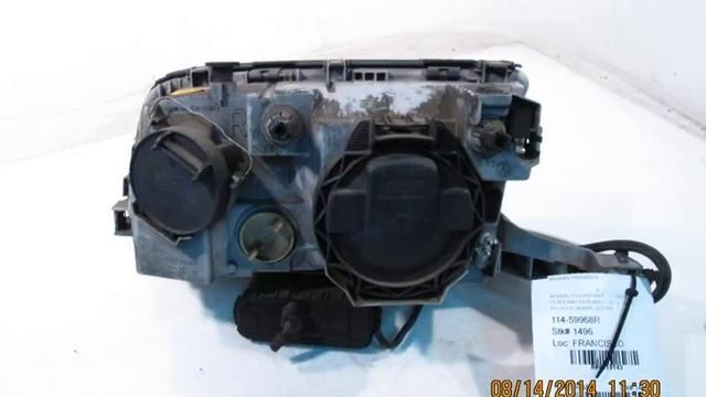2000 Mercedes C280 Headlight / Head lamp RH GOOD SHAPE 202TYPE - mbiparts.com Used OEM Merced... OE смотреть онлайн