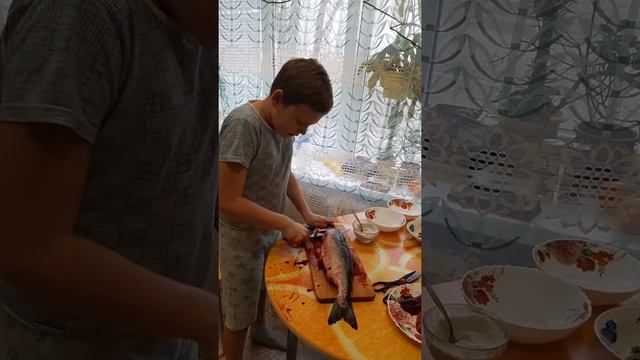 Засолка горбуши