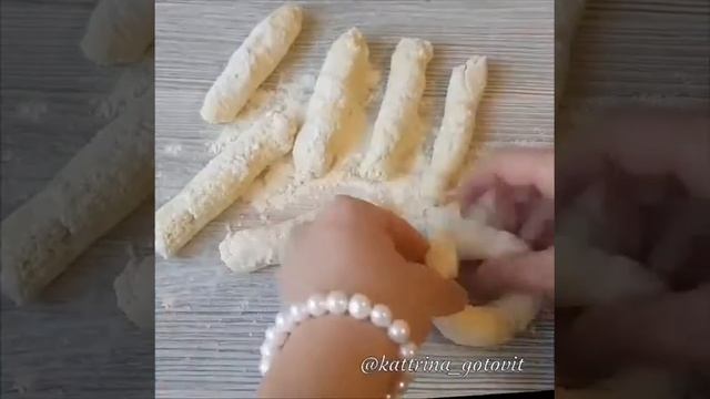 Творожные пончики.  Рецепт.  Готовим дома