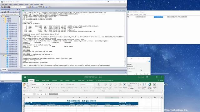 The Steps to install license on Cisco C2921/K9 with script by FTP смотреть онлайн