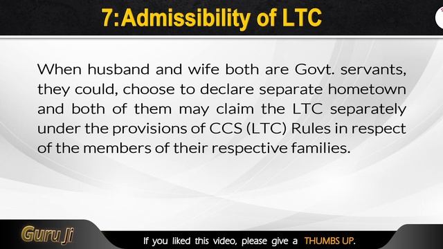 LTC Rules | Leave Travel Concession | Who can avail LTC | LTC Journey Entitlement смотреть онлайн