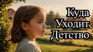 ДЕТСТВО. Новая песня, "Куда уходит детство", о безудержно ушедшем детстве.