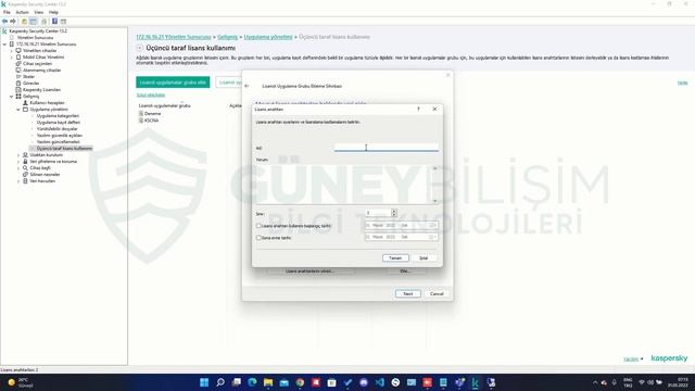 Kaspersky Security Center Üçüncü Parti Uygulamalarının Lisans Kontrolü Yapılandırılması #43 смотреть онлайн