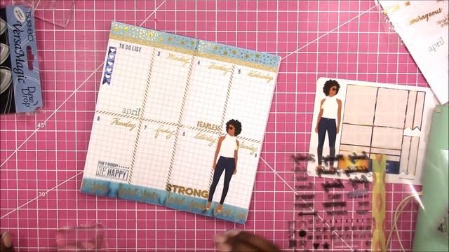 Week 14-2017 / Plan With Me "From Scratch" Traveler's Notebook Standard Size / Scrapcraftastic смотреть онлайн