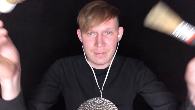 АСМР без слов - звуки кисти смотреть онлайн