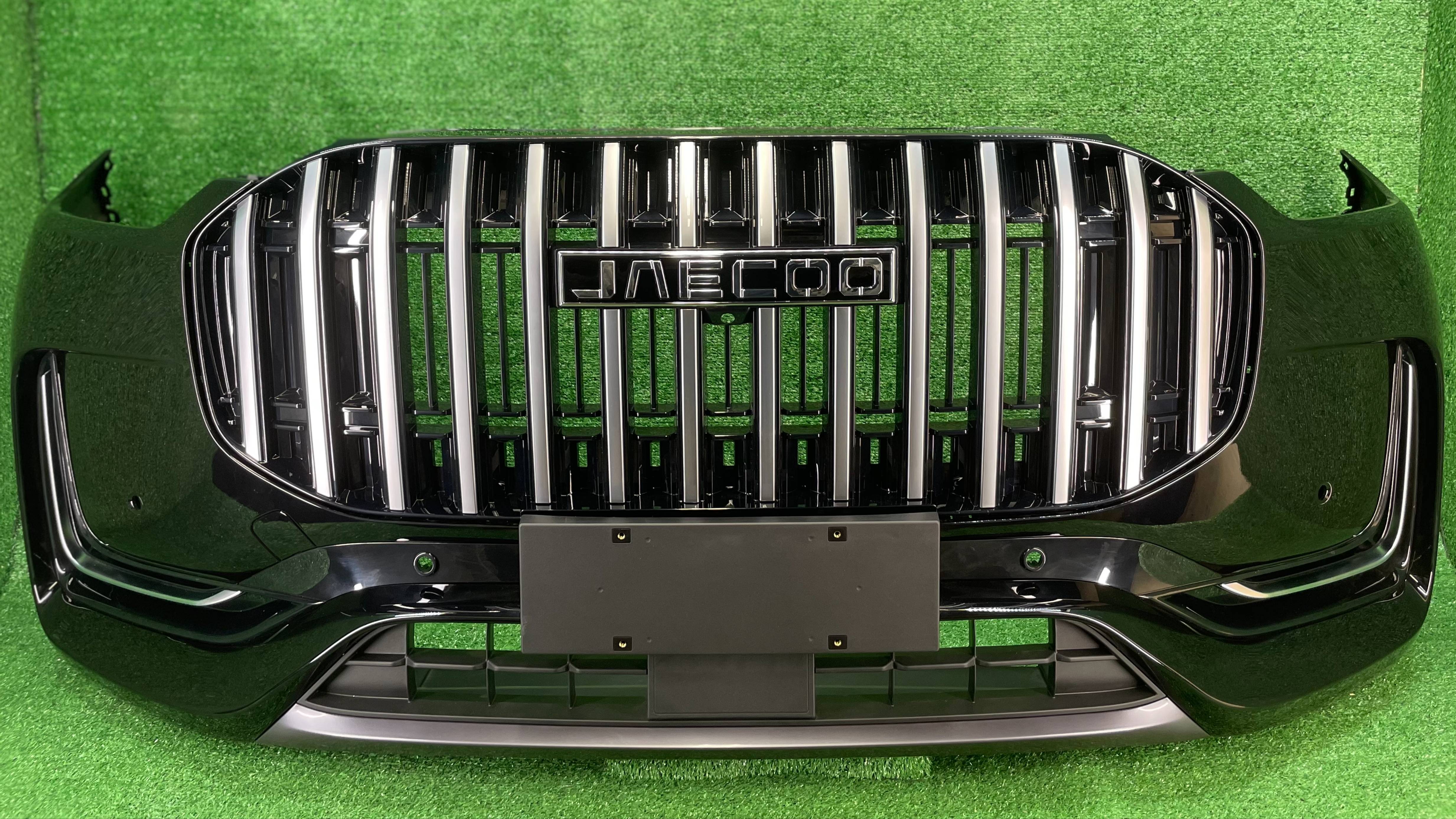 Бампер JAECOO J8 (маркировка, значки, штампы)