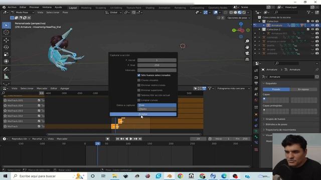 Mixamo - Como fusionar varias animaciones de Mixamo en Blender. смотреть онлайн