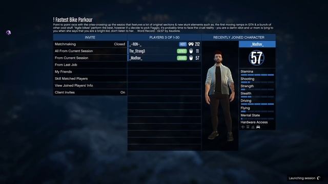 GTA V | We Had A Small Fight Before Amazing SHOTARO BIKE Parkour Race смотреть онлайн