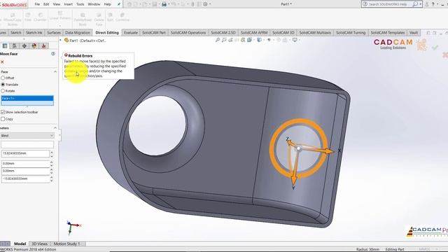 Solidworks Tutorial #30 | 3D Model Basic Beginers смотреть онлайн