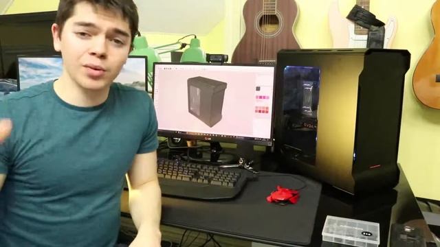 Phanteks Enthoo Evolv mATX - Full Detail SketchUp Model смотреть онлайн