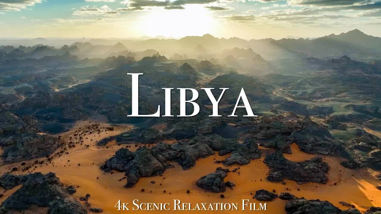 Libya 4K - Scenic Relaxation Film With Calming Music смотреть онлайн