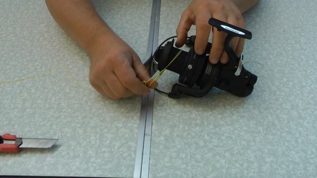 КАК ПРАВИЛЬНО И НАДЕЖНО ПРИВЯЗАТЬ ЛЕСКУ К ШПУЛЕ смотреть онлайн