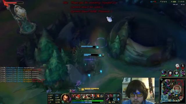 League of Legends Darius vs Shen Ranked Season 6 Patch 6.5 смотреть онлайн
