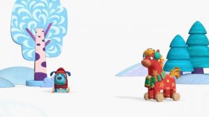 Деревяшки – ☃️ Самая весёлая зима 🎄 – Сборник | Новый развивающий познавательный мультик для малыше