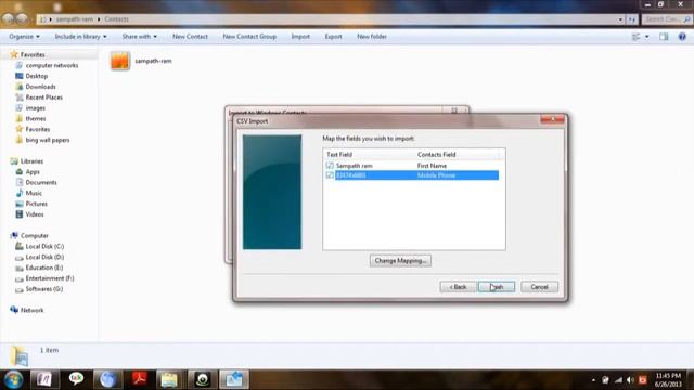 How to convert .csv (Common seperated value) file to .vcf V card file No Software NEEDED HD !! смотреть онлайн