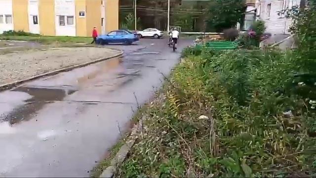 Обучалка на вилли на BMX