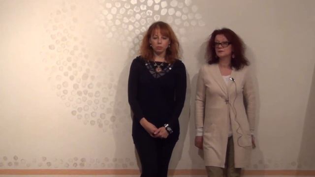 Фрагмент семинара Татьяна Фомичева и Байба Кранате в Риге 29.11.14