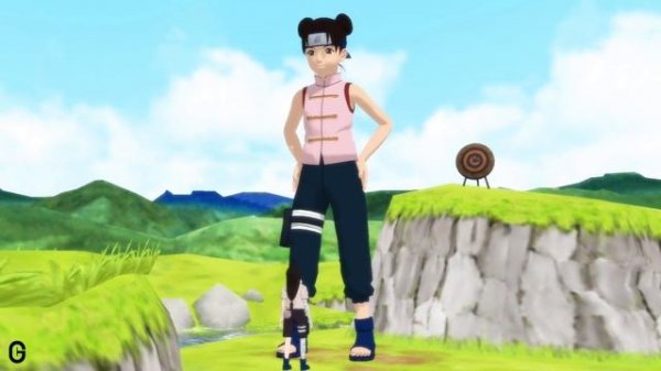 Tenten's Training [Giantess Growth MMD]