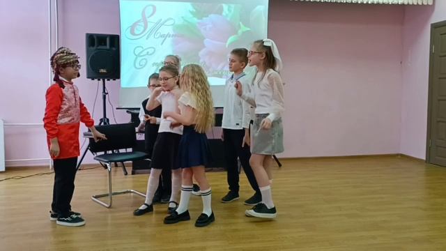 Концерт, посвященный 8 марта 2025 в МБОУ «С(К)ОШ №127 г. Челябинска»